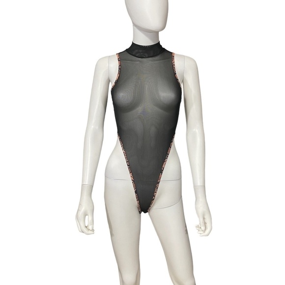 Black Mesh Bodysuit Top
New - Picture 2 of 7